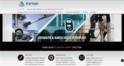 Desktop Screenshot of kartsan.com.tr